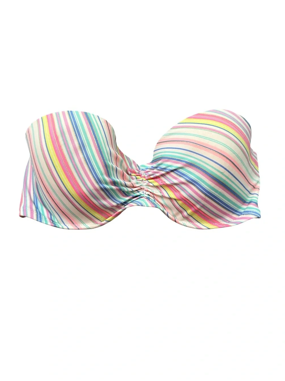 Y2K Victoria’s Secret striped bikini top